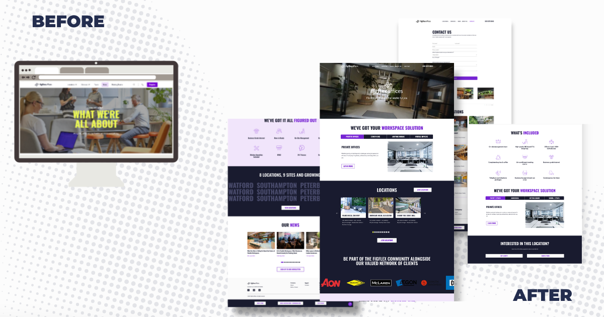 Figflex: a new flex office website that converted within days